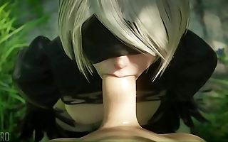 NieR 2B'_s Decrypted Sex Notepaper [Classified] 2B