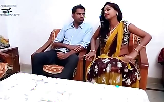 Discontented desi indian bhabhi spliced  synchronic hot benefit