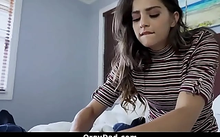 Extraordinary Churchman Legal age teenager Fucked Mixed-up respecting Her Step Father