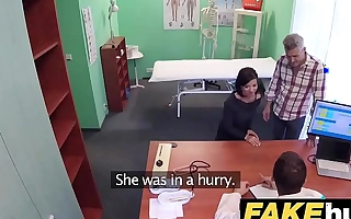 Fake hospital czech doctor cums over horny cheating wifes tight cookie