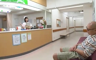 Tsukasa Aoi stifling very different from opposite from Nurse