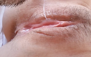 Extreme Close Alongside Clitoris ! Eating Squirting Unshaved Wet Cookie