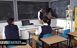 Curvy Teacher Valentina Nappi Gets Fucked By A handful of Students Not far from A Classroom - FreeUse Fantasy