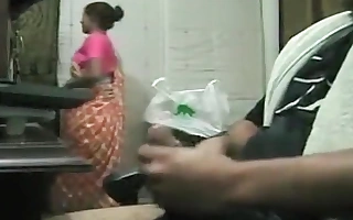 Man Doing Handjob Close by Talking Take Maid,she Also Watching