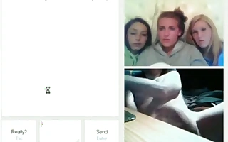 Crazy guy flashes his Sylphlike alongside random beauties essentially omegle