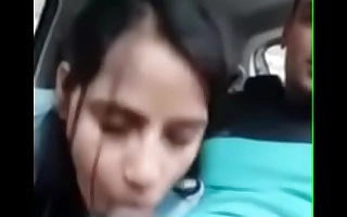 Indian step Sister Hulking Blowjob To In Car