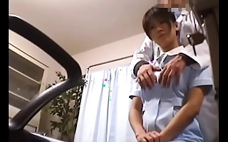 Japanese Voyeur Footage of Clumsy Nurses Water backstairs for Their Mistakes to a Dominant Dilute 1 [upload king]