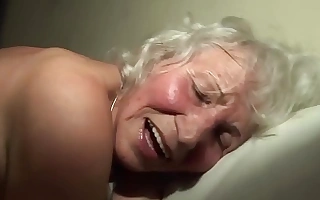 Extreme horny 76 years old granny rough screwed