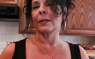 Cougar GILF Talked Come by Sex with Step-grandson Scene 1