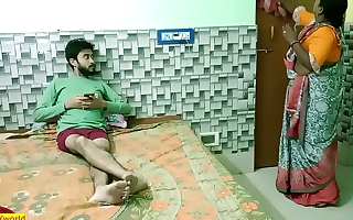 Indian teen boy fucking in the air hot beautiful maid Bhabhi! Uncut homemade sex