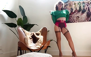 Striptease On every side Quality My Big Clit