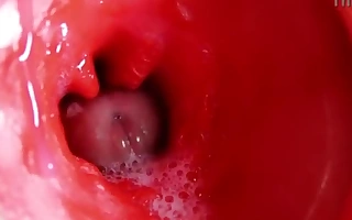 CAMERA INSIDE PUSSY: POWERFULL CUM IN PUSSY! BEST Internal ASMR in 4K Regarding SPERM