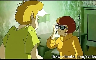 Scooby doo hentai - velma loves quickening in get under ones matter of get under ones pest
