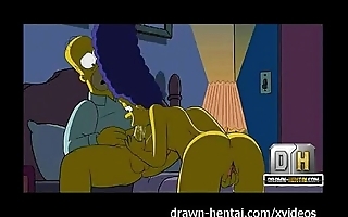 Simpsons porn - coition night-time